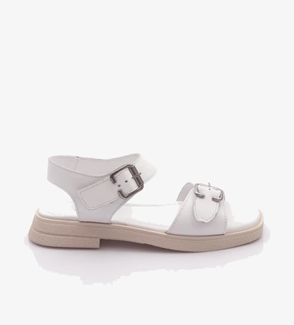 5150-3656 Kadin Kemer Detayli Sandalaet