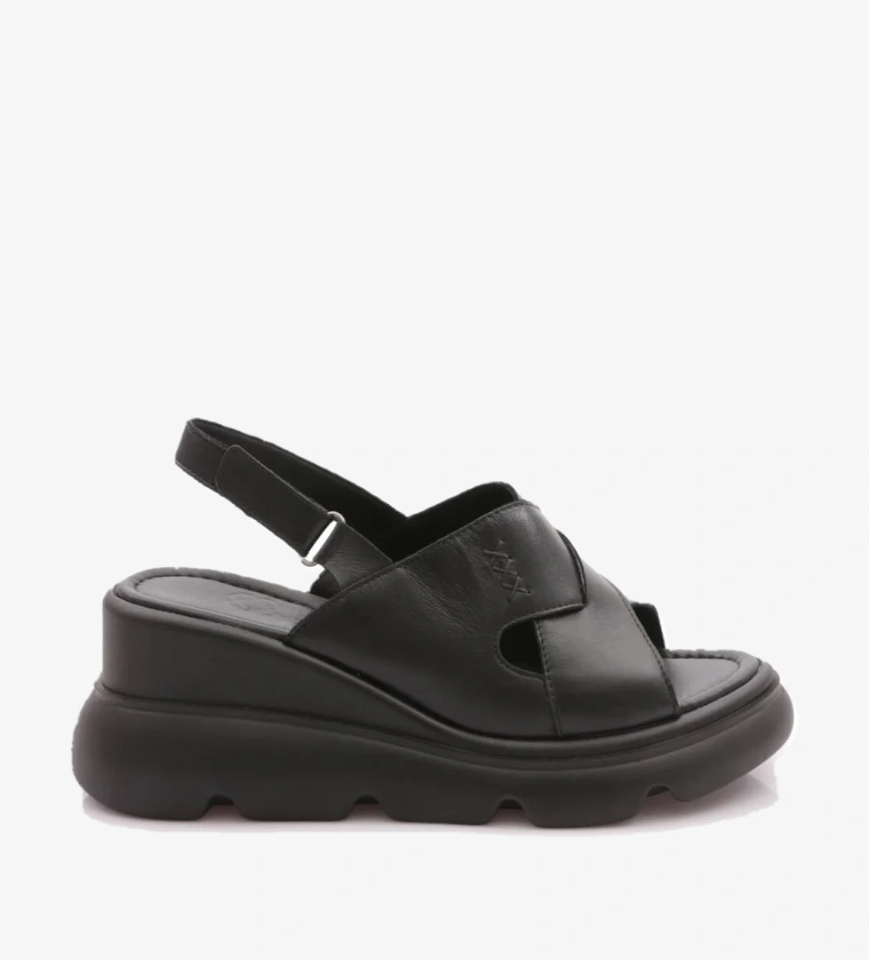 850-10765 Kadin Kalin Taban Sandalet - Görsel 1