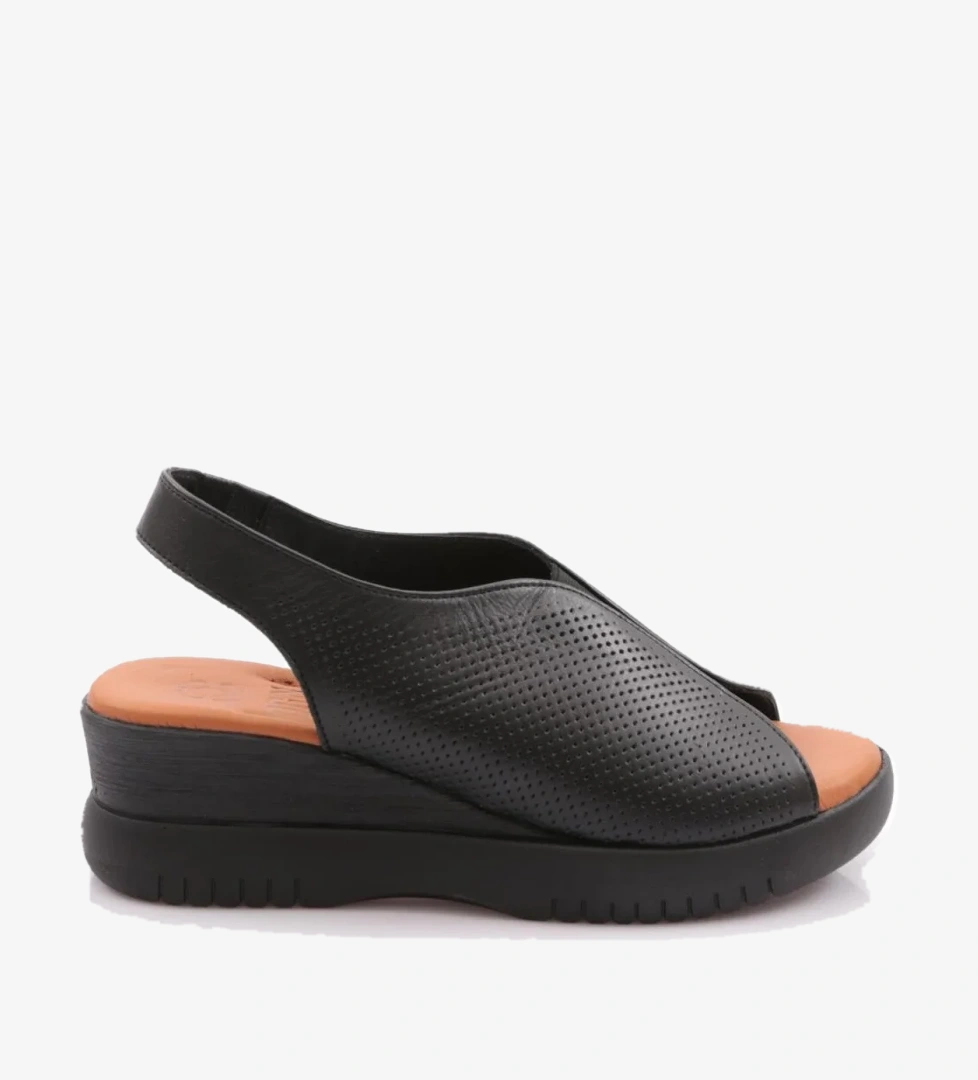 2521405 Kadin Kalin Taban Sandalet