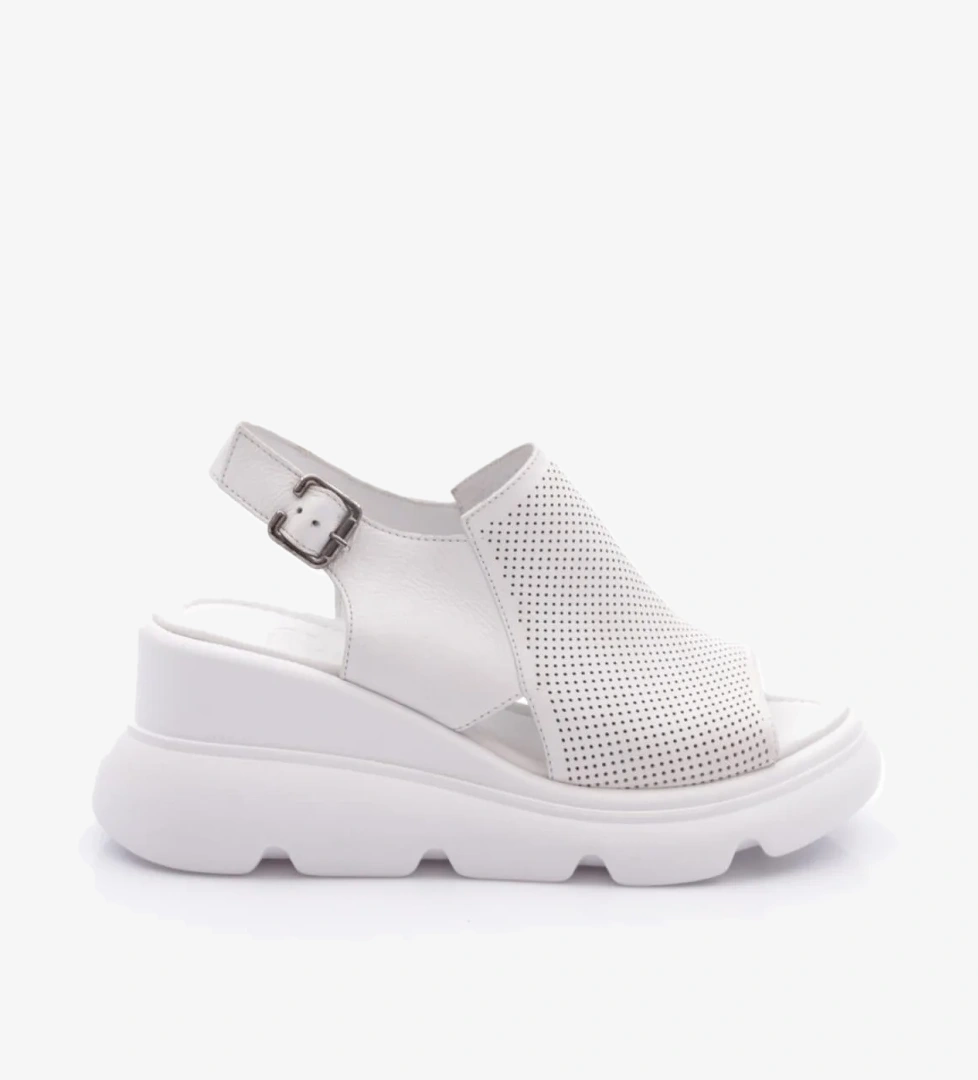 201-10765 Kadin Kalin Taban Sandalet