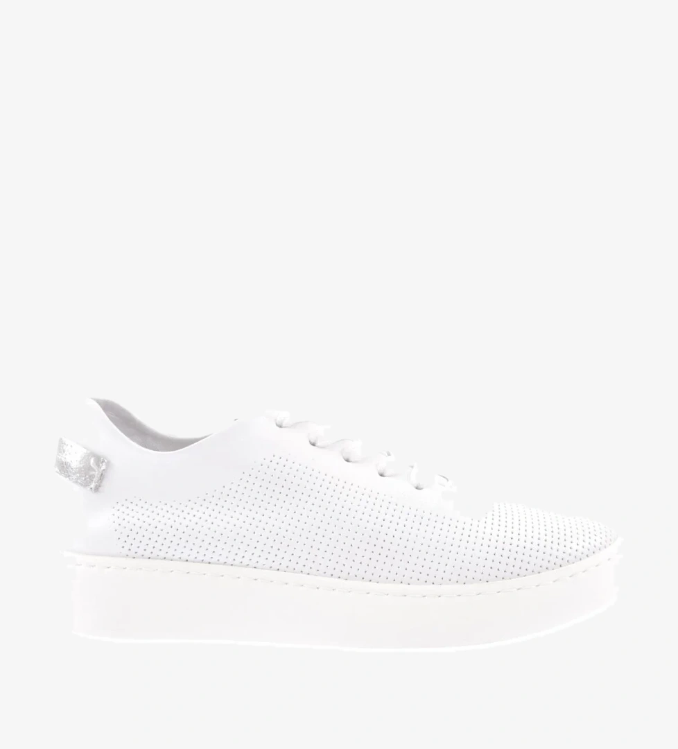 413-23Y Kadin Lazerli Bağcikli Casual Ayakkabi