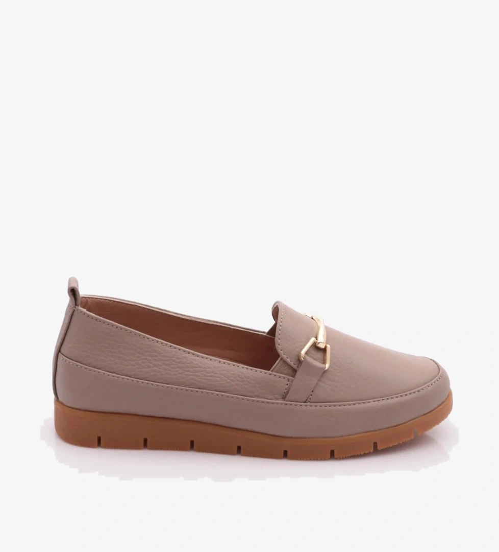 Dgn 2274-4 Kadin Aksesuarli Loafer Ayakkabi model görseli