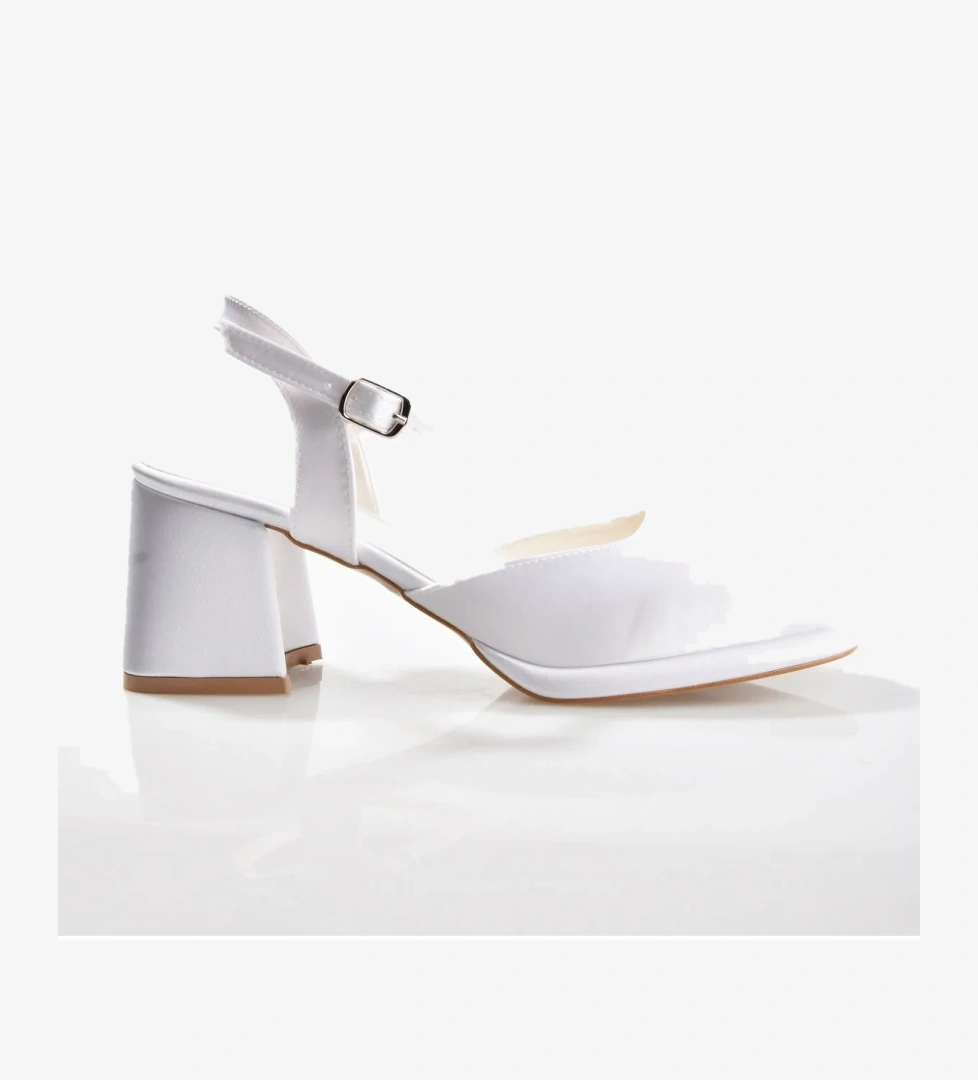 EK Merve 8525 Kadın Kalın Topuklu Ayakkabı