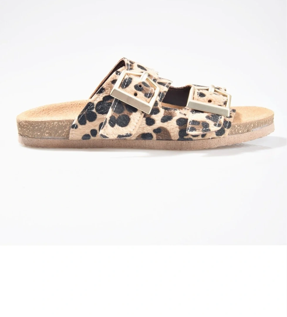 8181 Kadın Hakiki Deri Terlik