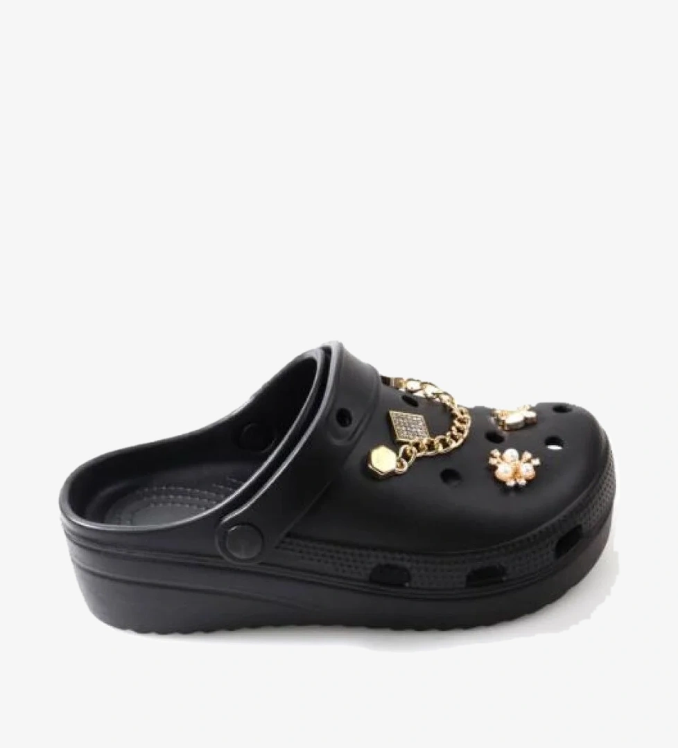 Apella E-800 Orto pedik Yüksek Taban Hastane Plaj Kadın Taşlı Eva Terlik