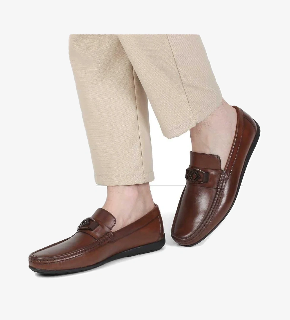 3204 Erkek Deri Leoafer Ayakkabı