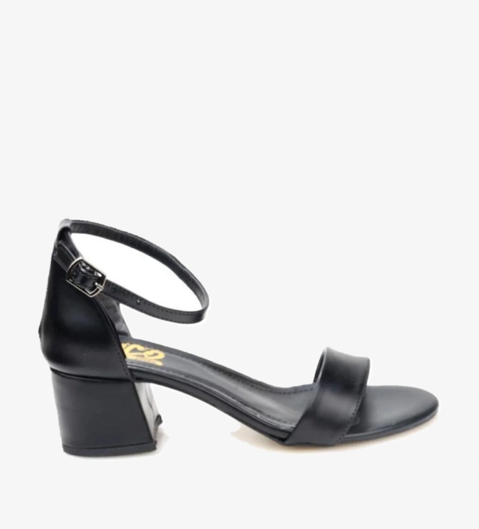 Hco 03240 5 Cm Topuklu Tek Bant Kadın Sandalet Ayakkabı