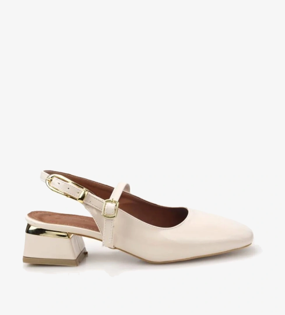 Pi̇sagor Pisagor Ps-33710 Arkası Açık Kadın Topuklu Ayakkabı model görseli