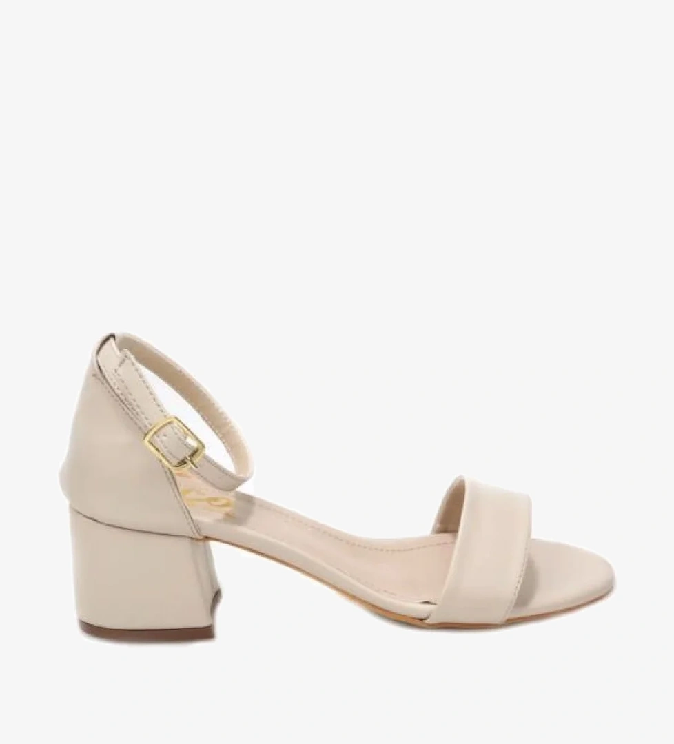 Hco 03240 5 Cm Topuklu Tek Bant Kadın Sandalet Ayakkabı