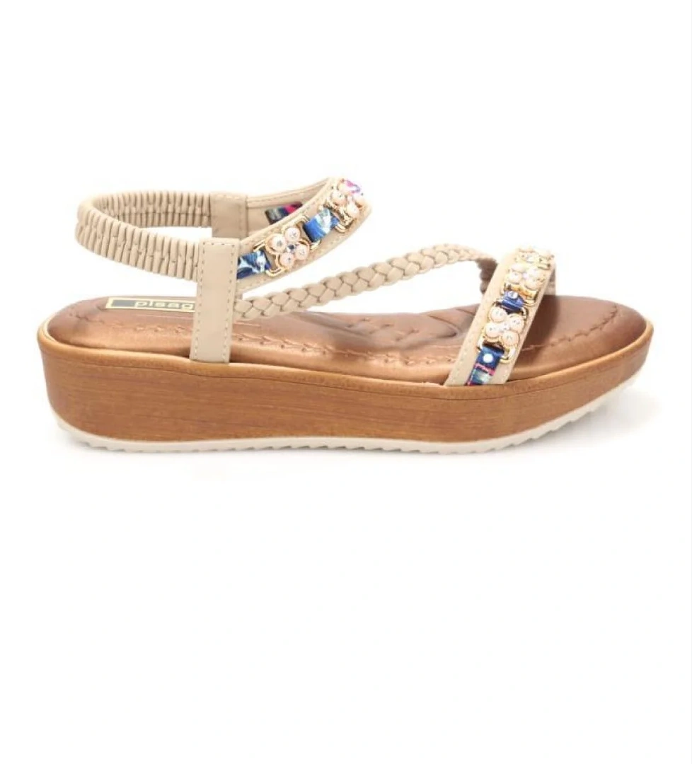 Pi̇sagor Pisagor 31340 Ortopedik Kadın Günlük Taşlı Sandalet model görseli