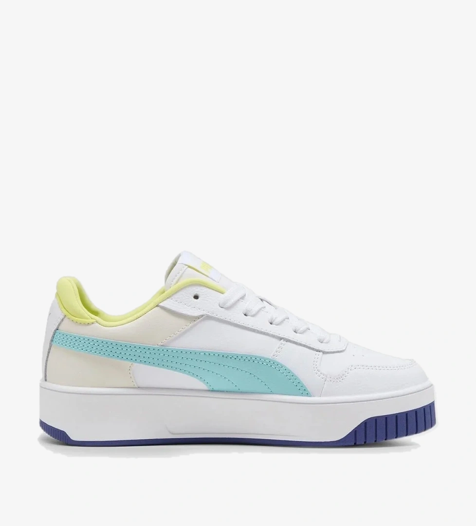 Puma Carina Bayan Street Kadın Beyaz-turkuaz Spor Ayakkabı 39384617 model görseli