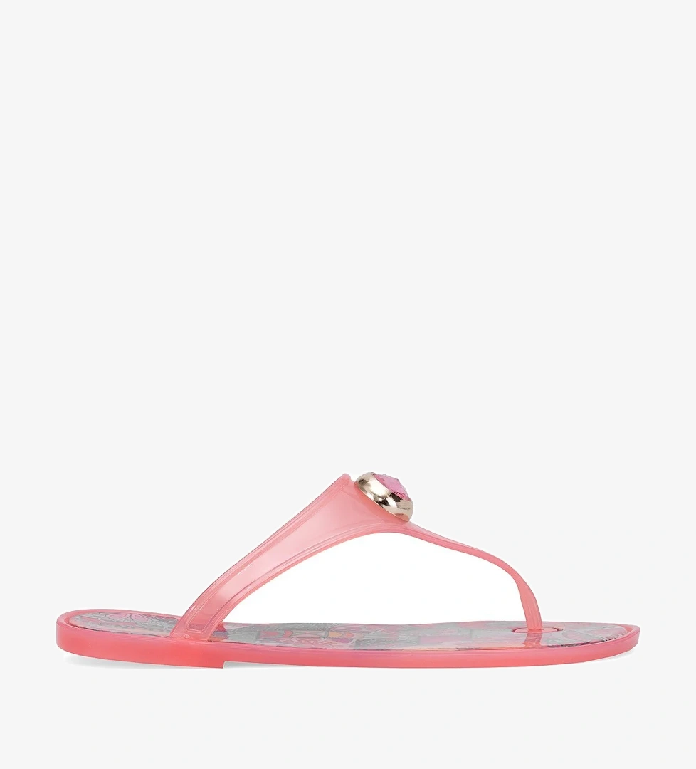 Elit KDRJ9003-2 Kadın Parmak Arası Terlik Gül Kurusu - Görsel 1