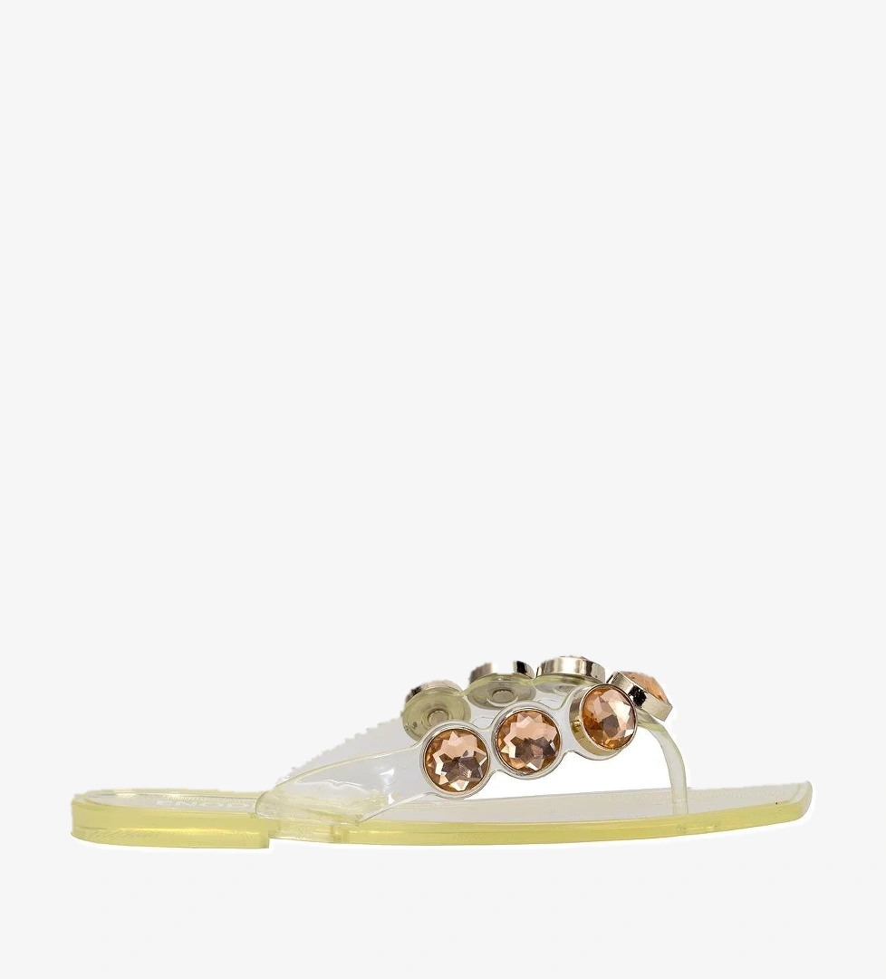 Elit KDRJ001-1 Kadın Parmak Arası Terlik Sarı