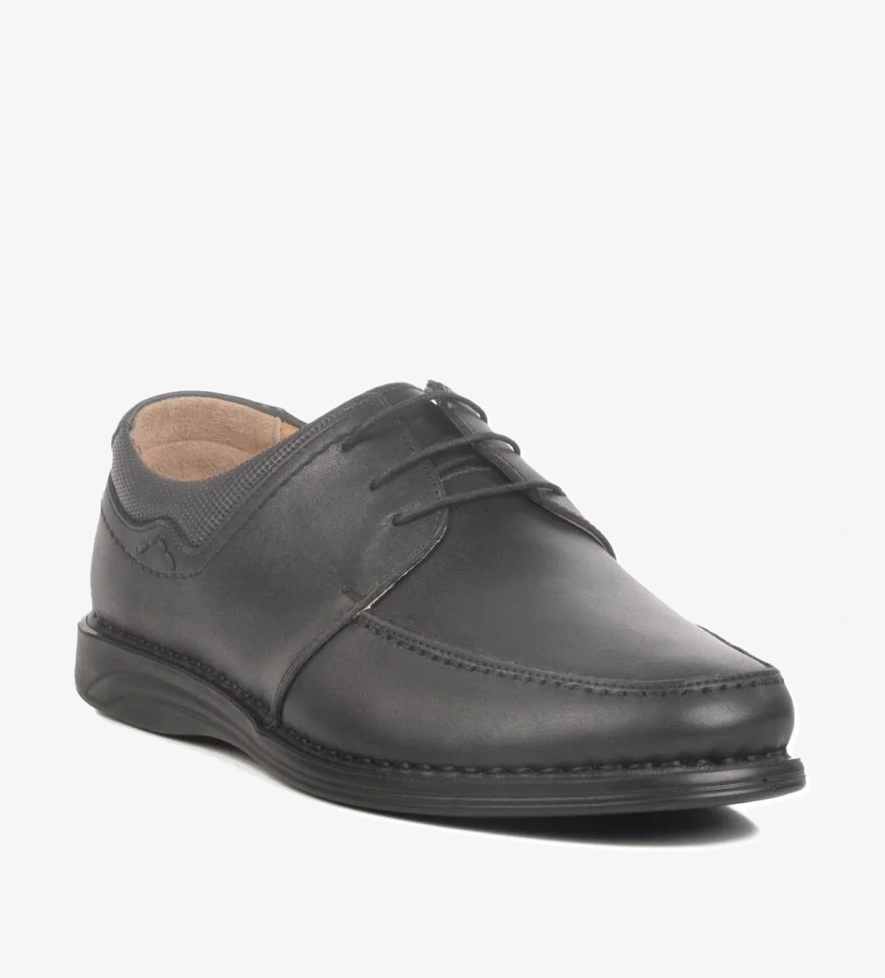 Walkway Kacper Siyah Hakiki Deri Erkek Günlük Ayakkabı model görseli