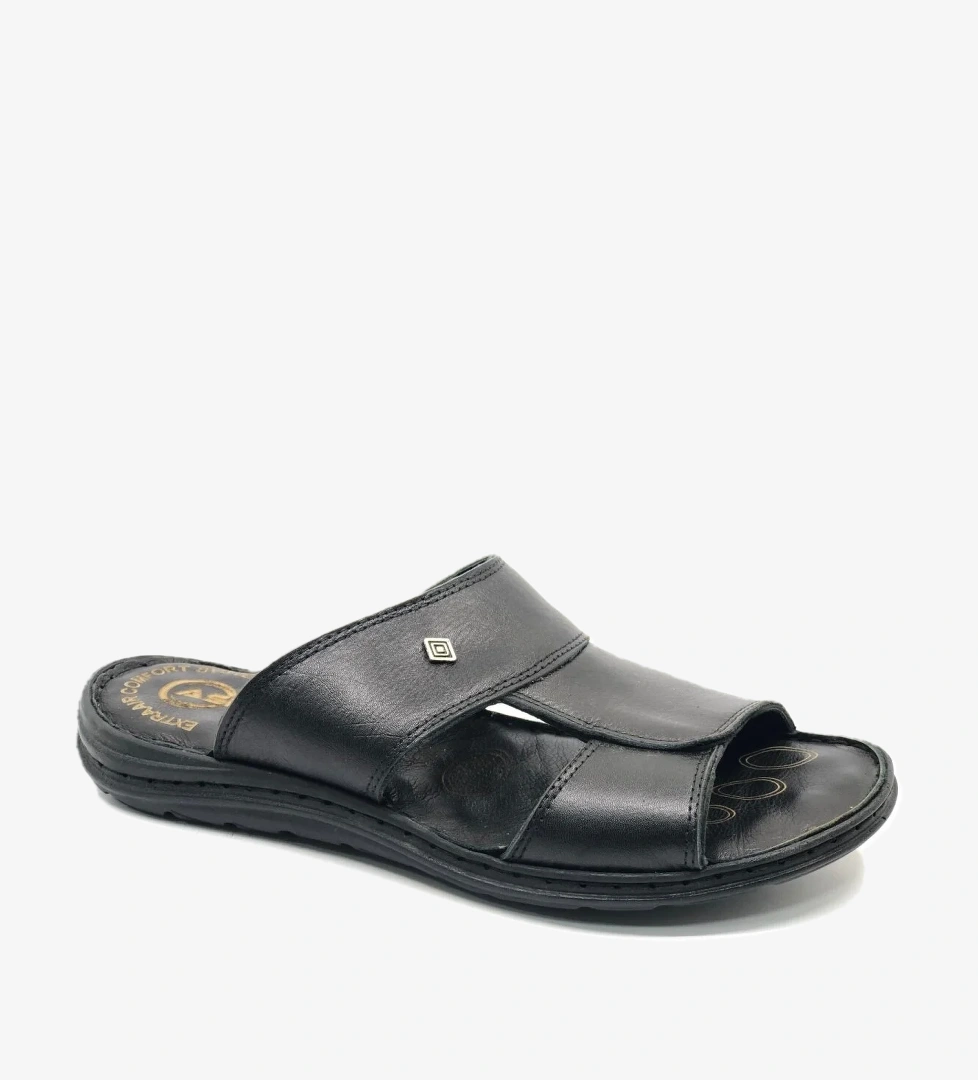 Asker 1928-25 %100 Hakiki Deri Erkek Full Ortapedik Terlik model görseli