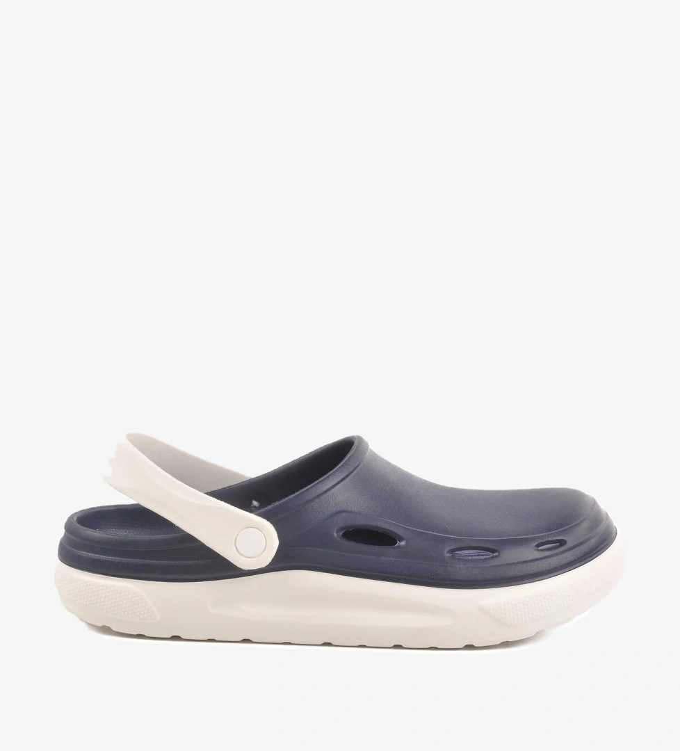 Lacivert Hafif Eva Erkek Sabo Terlik Cat M