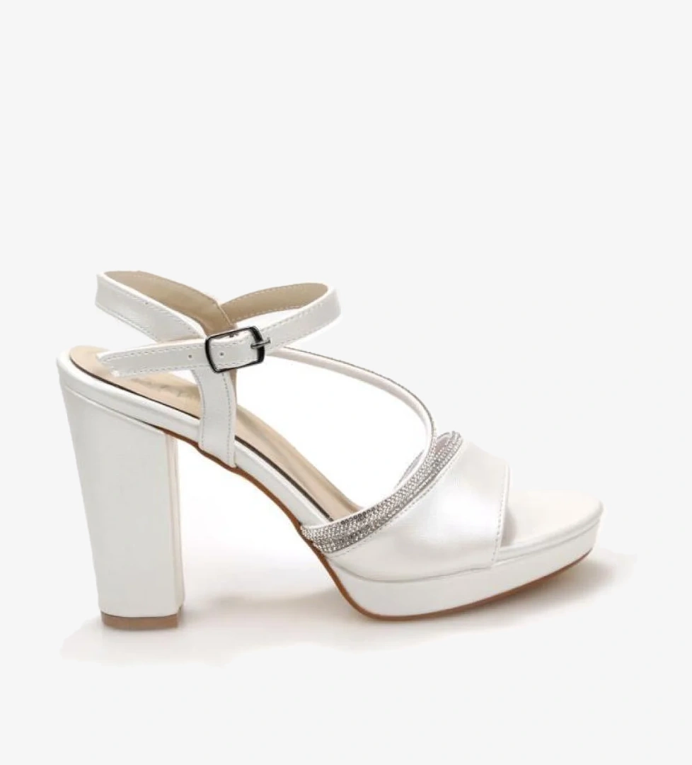 Papuçcity Tamer 03148 10 Cm Platform Topuklu Kadın Abiye Ayakkabı model görseli