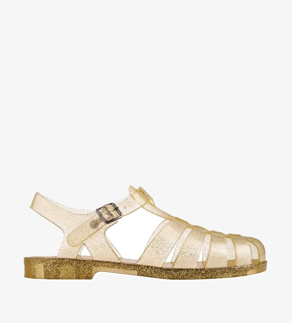 Igor Igor Altın İgor Biarritz Glitter Kadın Tokalı Sandalet S10262 Sandalet & Terlik | Flo Altın - 1. görsel