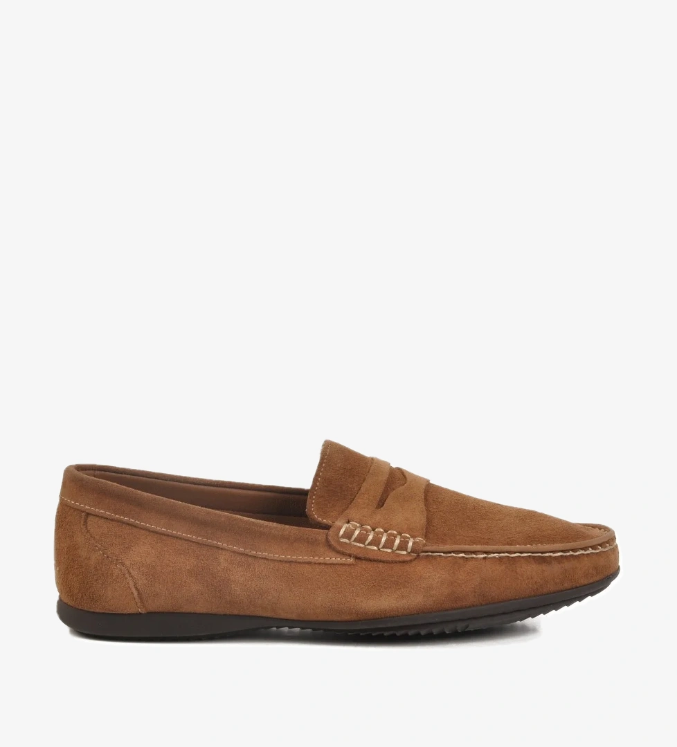 Aspor Toprak Nubuk Hakiki Deri Erkek Casual Ayakkabı