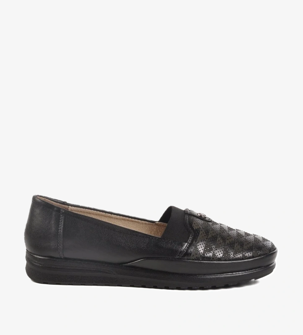 Ayakmod Siyah Jel Taban Anatomik Kadın Casual Ayakkabı 235 Z model görseli