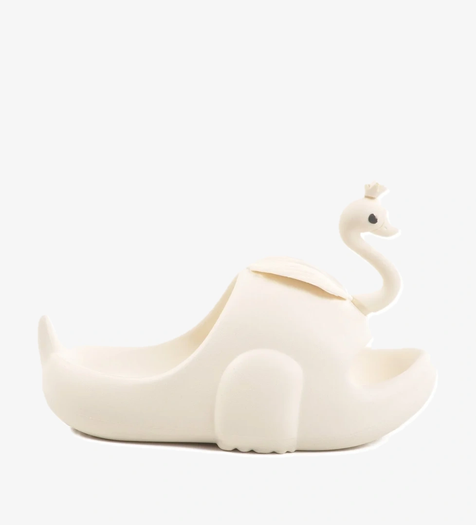 A Spor Aspor Beyaz Kız Çocuk Düz Terlik model görseli