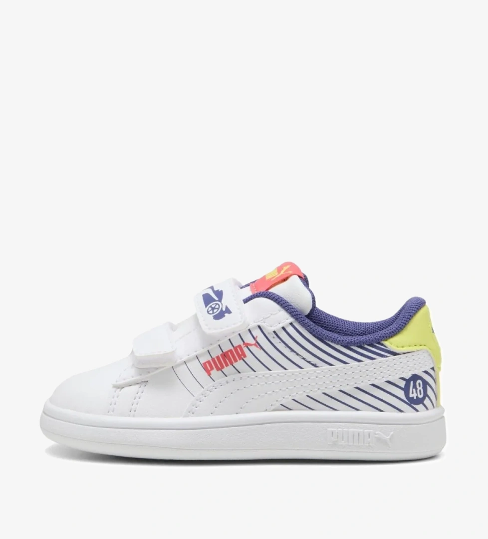 Puma Smash 3.0 Poised2racevlnf Çocuk Spor Ayakkabı 400658-01 model görseli