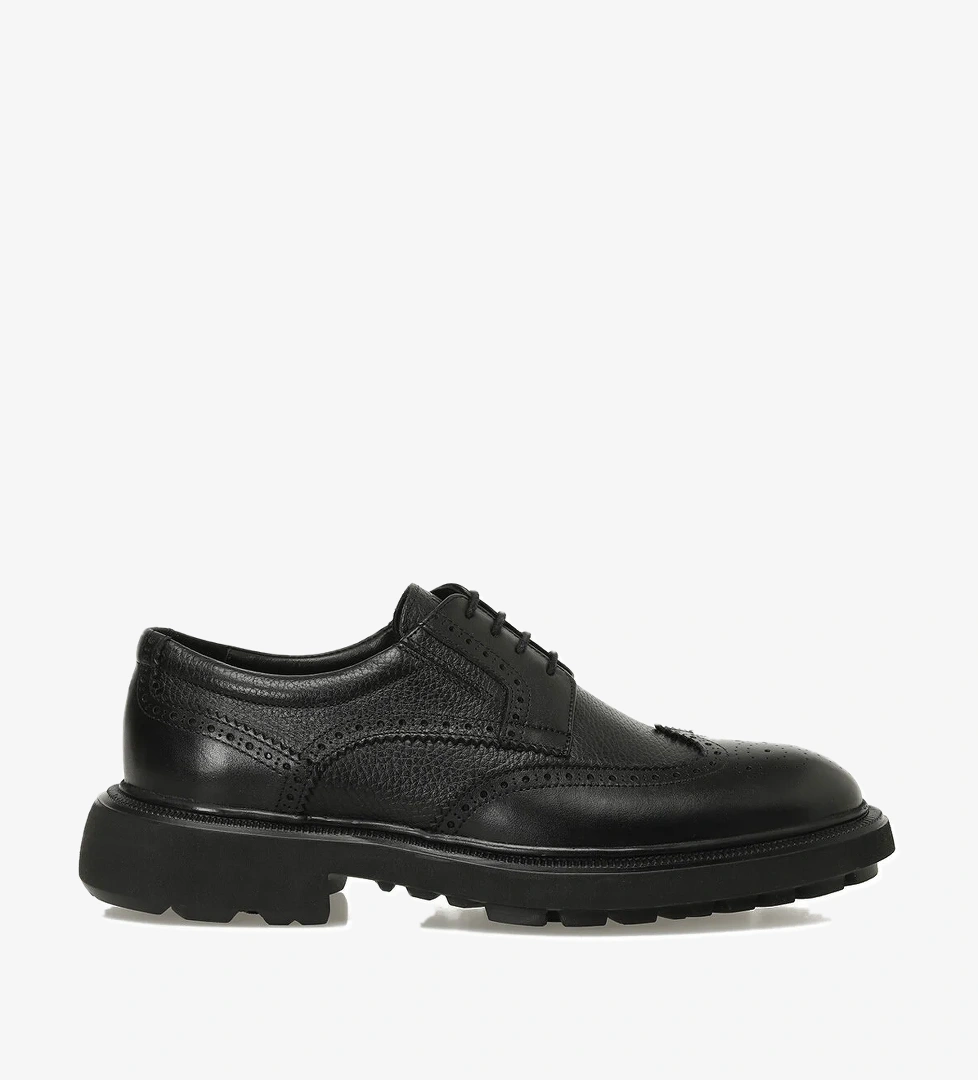 INCI MATER 5PR Siyah Erkek Klasik Ayakkabı - Görsel 1