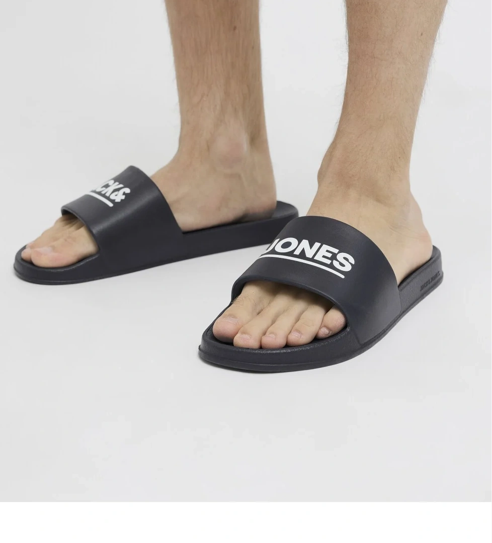 Jack &amp; Jones Jack Jones Jfwollıe Slıder Ln Erkek Lacivert Terlik 12236477-04