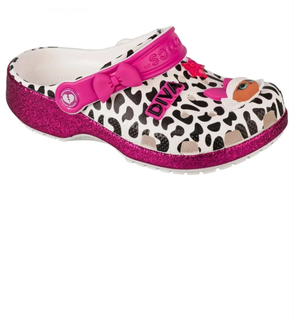 Crocs Lol Surprise Diva Cls Clg K Çocuk Beyaz Terlik 209465-100 model görseli