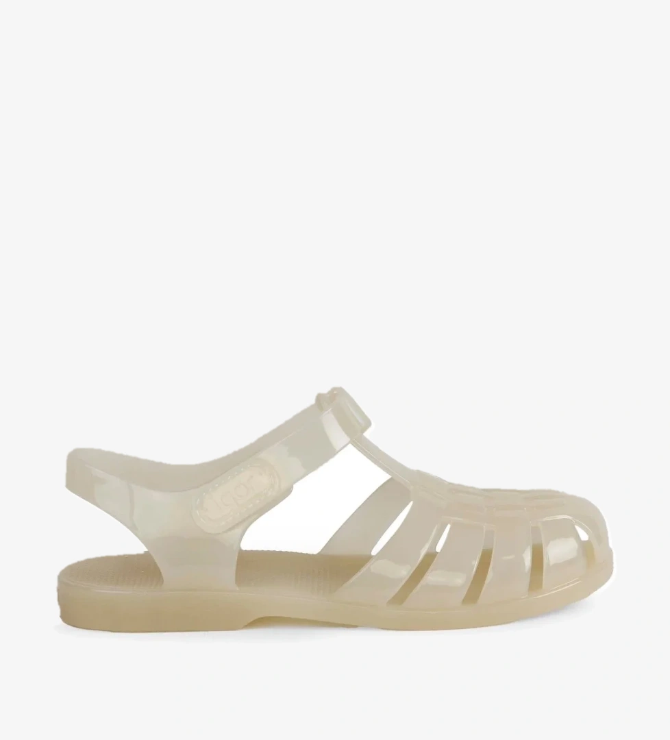 Clasıca Crıstal Çocuk Bej Sandalet Bb338-igr102