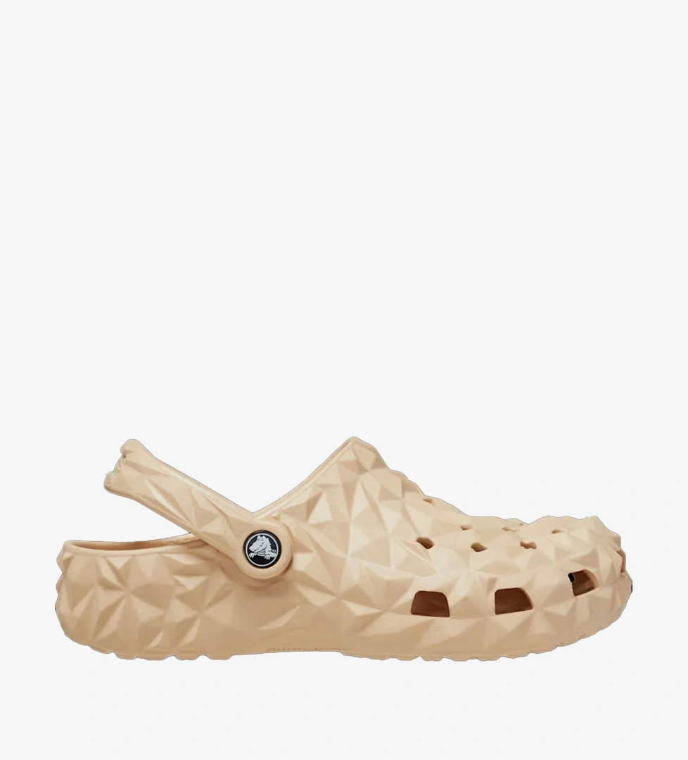 Crocs Classic Geometric Clog Unisex Bej Terlik 209563-2ds model görseli