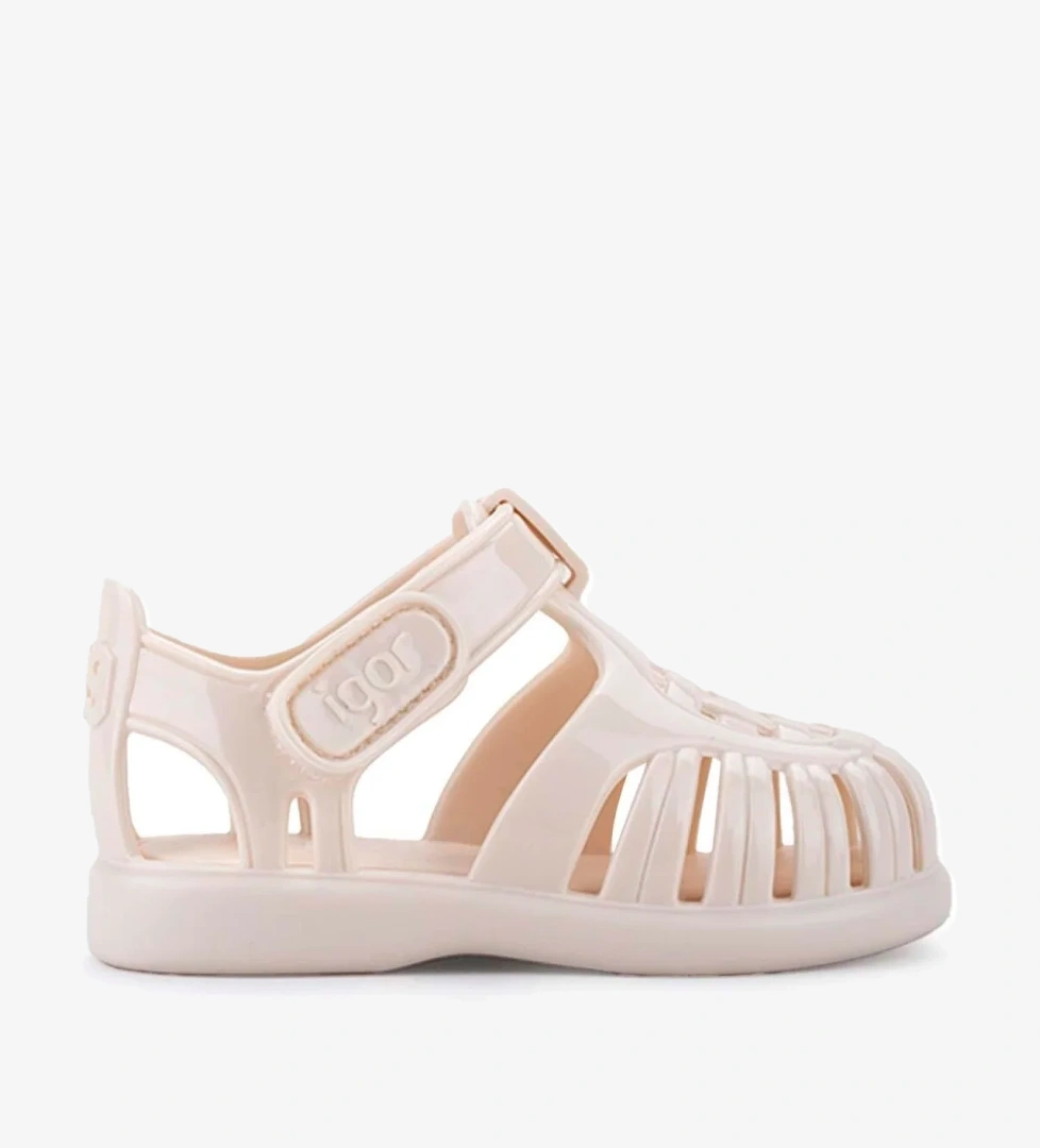 Tobby Gloss Çocuk Bej Sandalet S10311-igr079