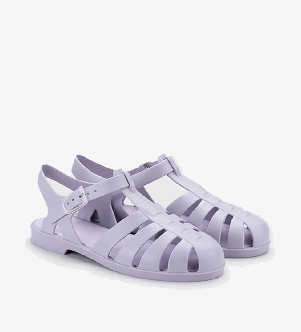 S10259 Bıarrıtz Mate Kadin Mor Sandalet S10259-igr018