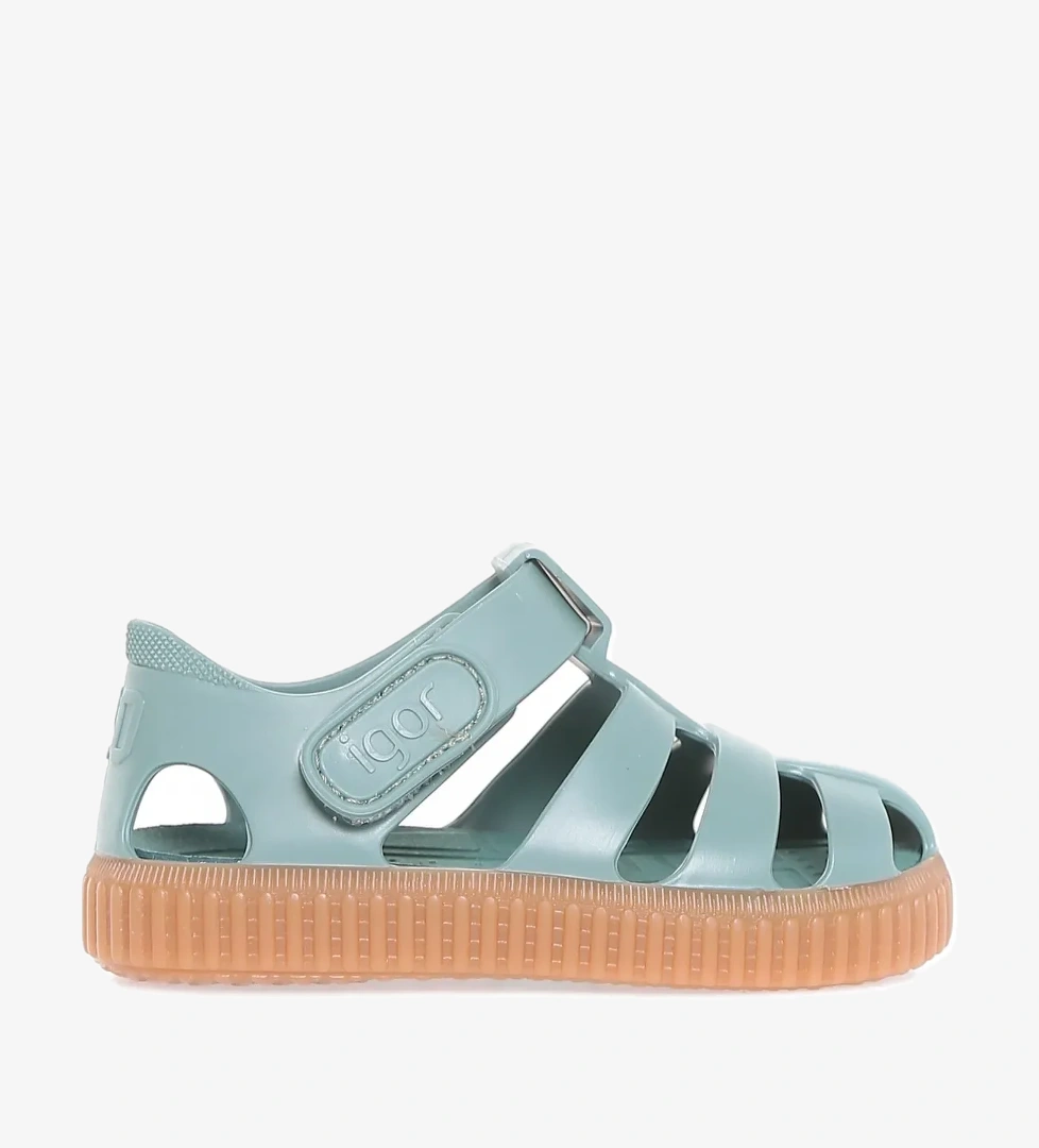 Nico Caramelo Çocuk Yeşil Sandalet S10291-igr228