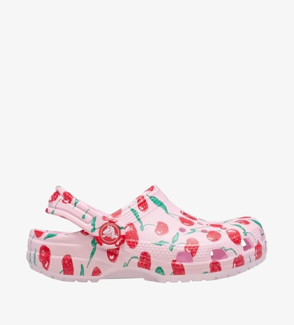 Classic Fresh Fruits Clog K Çocuk Pembe Sandalet 211020-6zw - Görsel 1