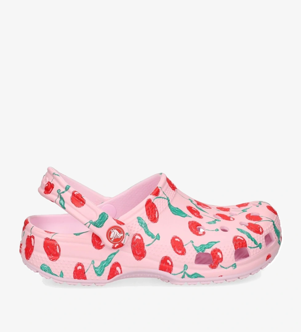 Crocs Classic Fresh Fruits Clog Kadin Pembe Sandalet 211008-6zw model görseli