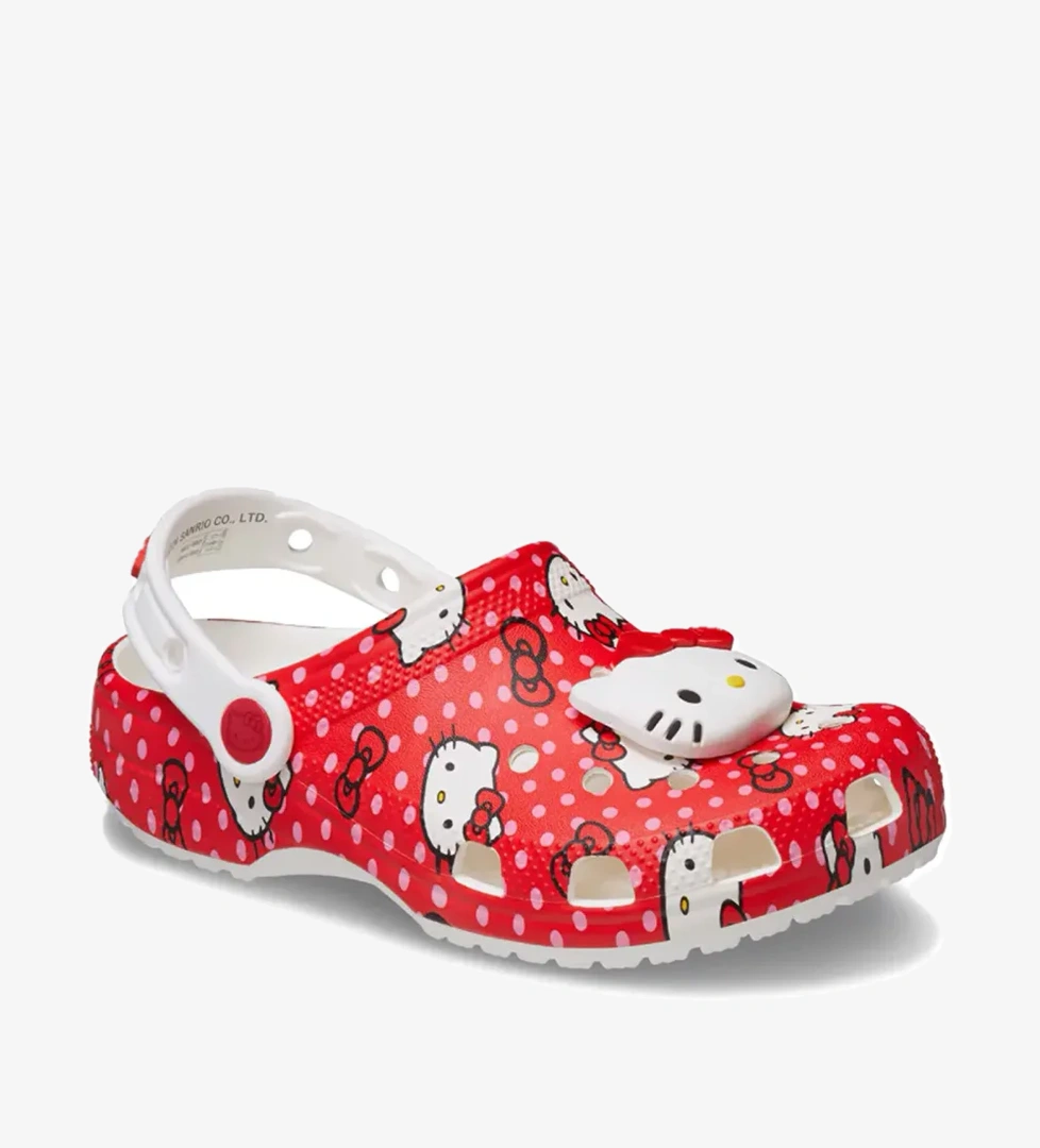 Crocs Hello Kitty Red Classic Clog K Çocuk Renkli Sandalet 210576-90h model görseli