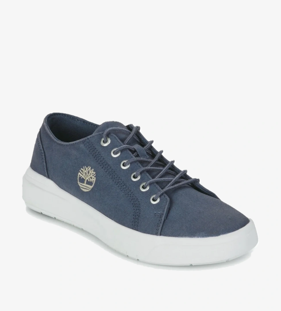 Low Lace Up Sneaker Erkek Lacivert Günlük Ayakkabı Tb0a66nnep41 - Görsel 1