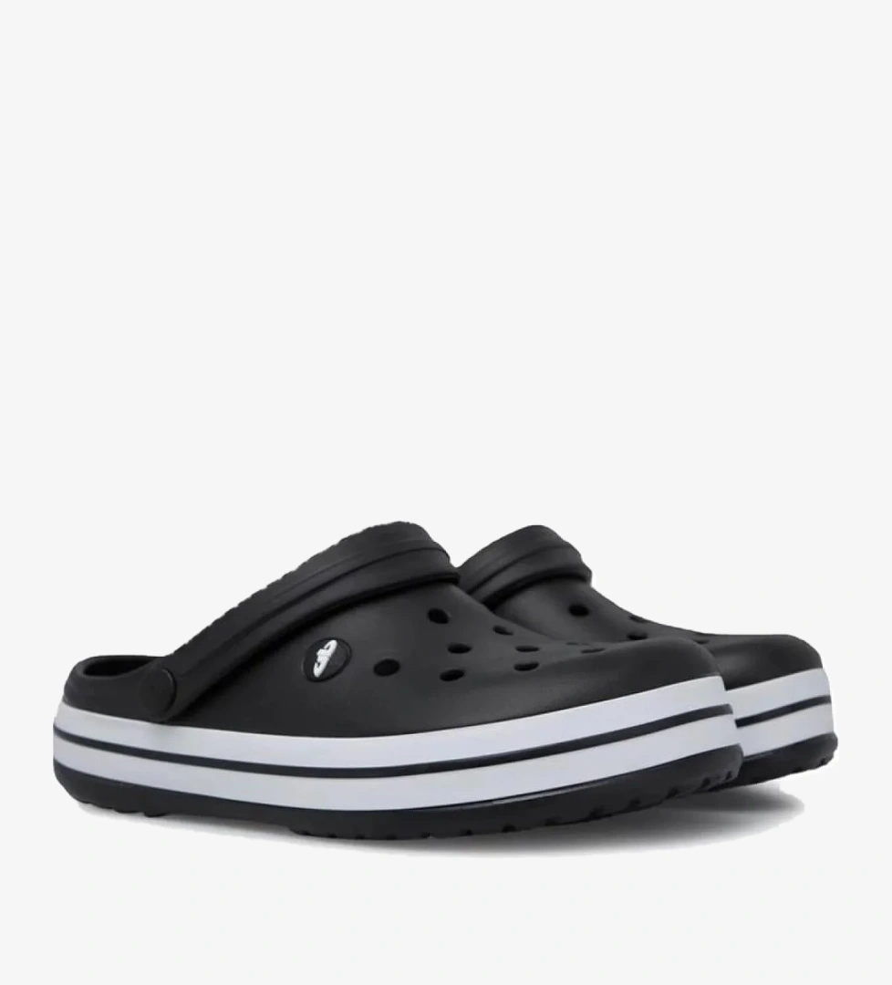 Akınal E195-25.Z.024 Medical Sabo Terlik Siyah Beyaz Siyah - Görsel 1