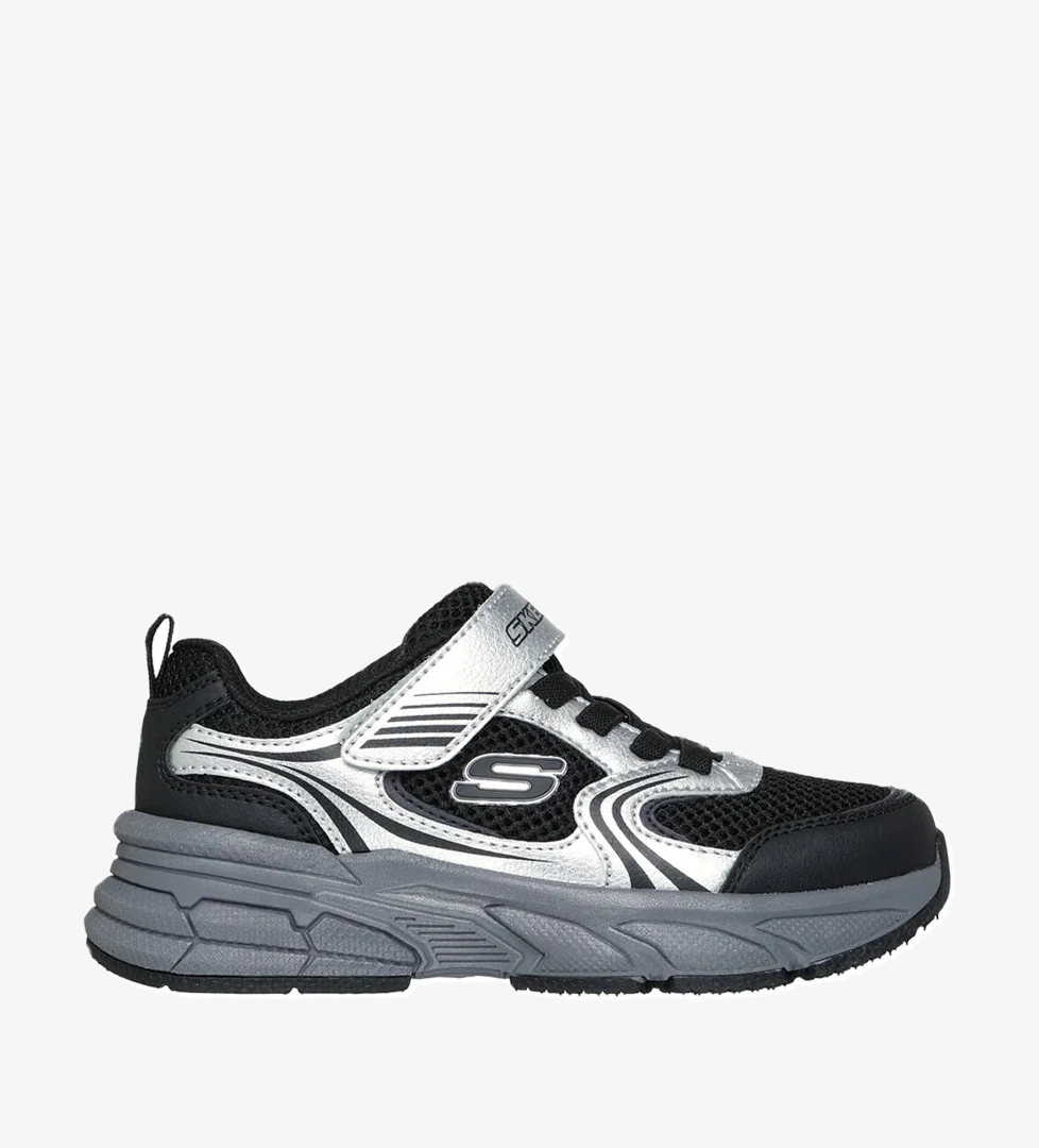 Skechers RETRO-GRAPH Gümüş Erkek Çocuk Sneaker - Görsel 1