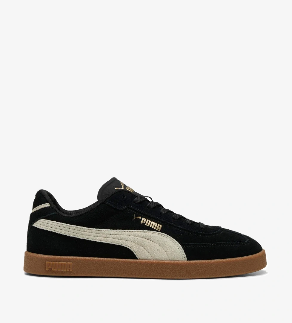 Puma Club II Era Suede Siyah Kadın Sneaker model görseli