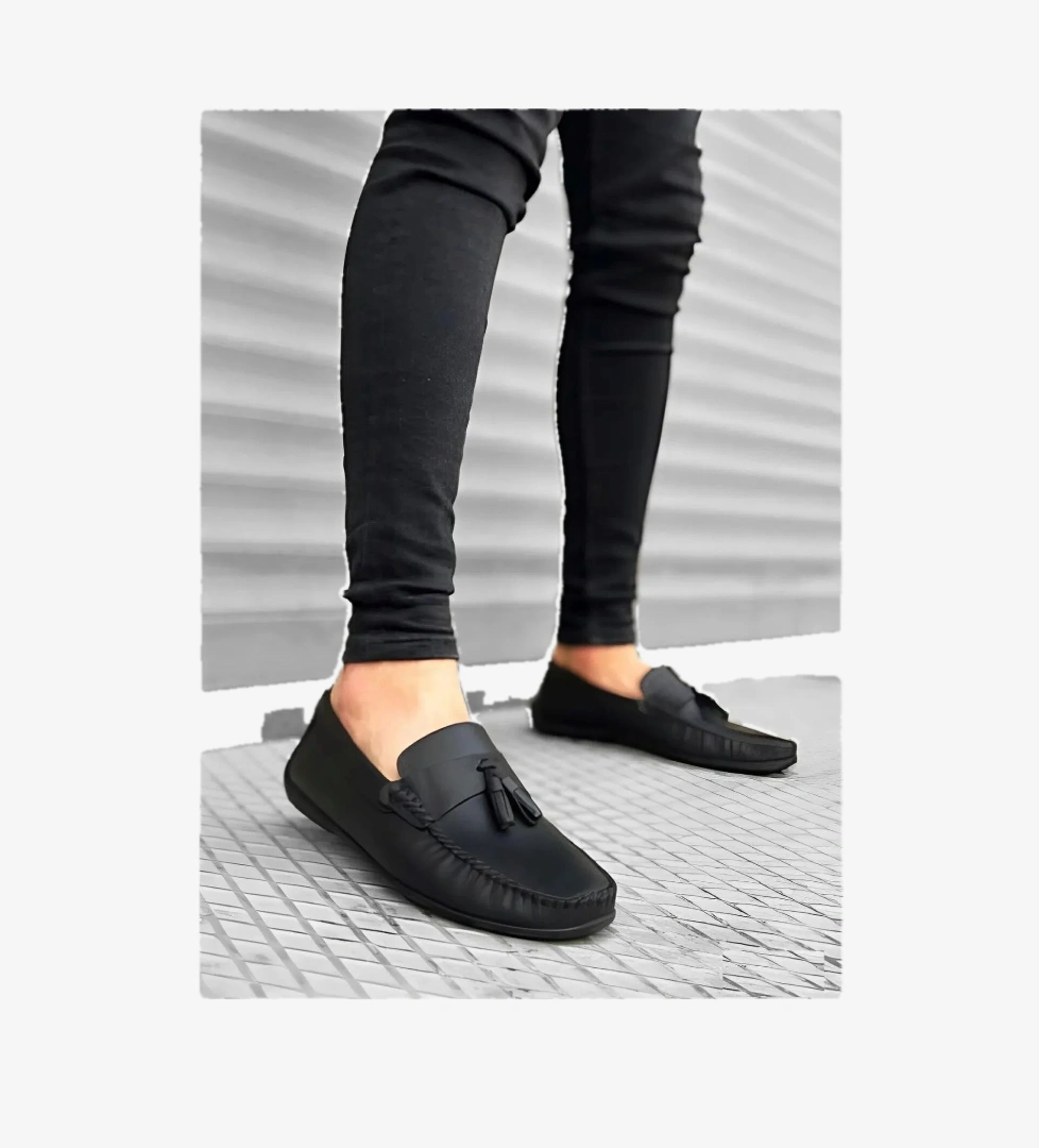 Roma Garantili Erkek Hakiki Deri Günlük Ortopedik Rahat Kullanım Loafer Ayakkabı ROMA-1969 - Görsel 1