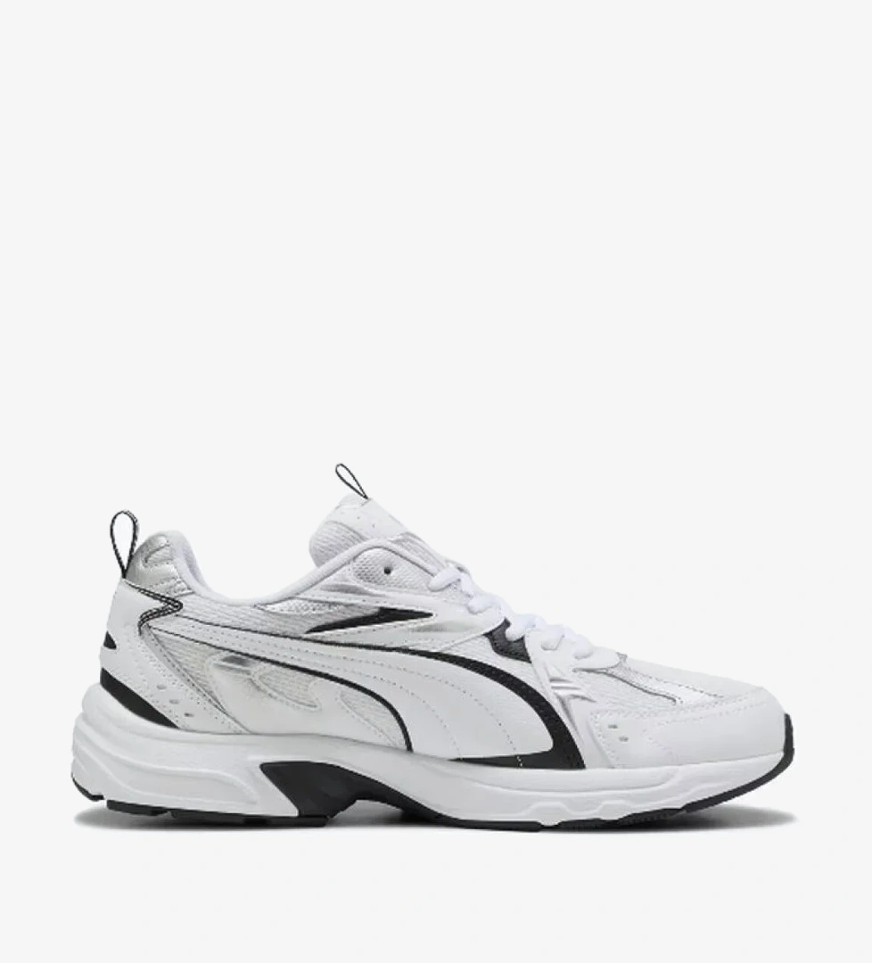Puma Milenio Beyaz Tech_ Unisex Erkek Spor Sneaker Ayakkabı 40262301 model görseli