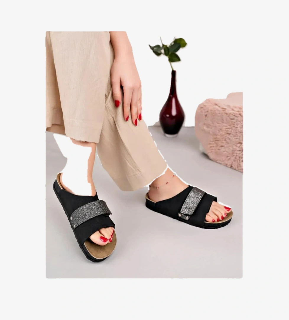 20-020 Ortopedik Kadın Günlük Terlik - Görsel 1