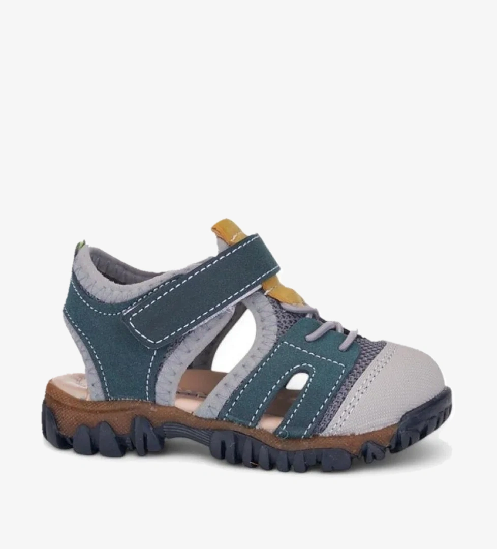 Arzen 03324 Ortopedik Erkek Çocuk Önü Kapalı Sandalet Ayakkabı