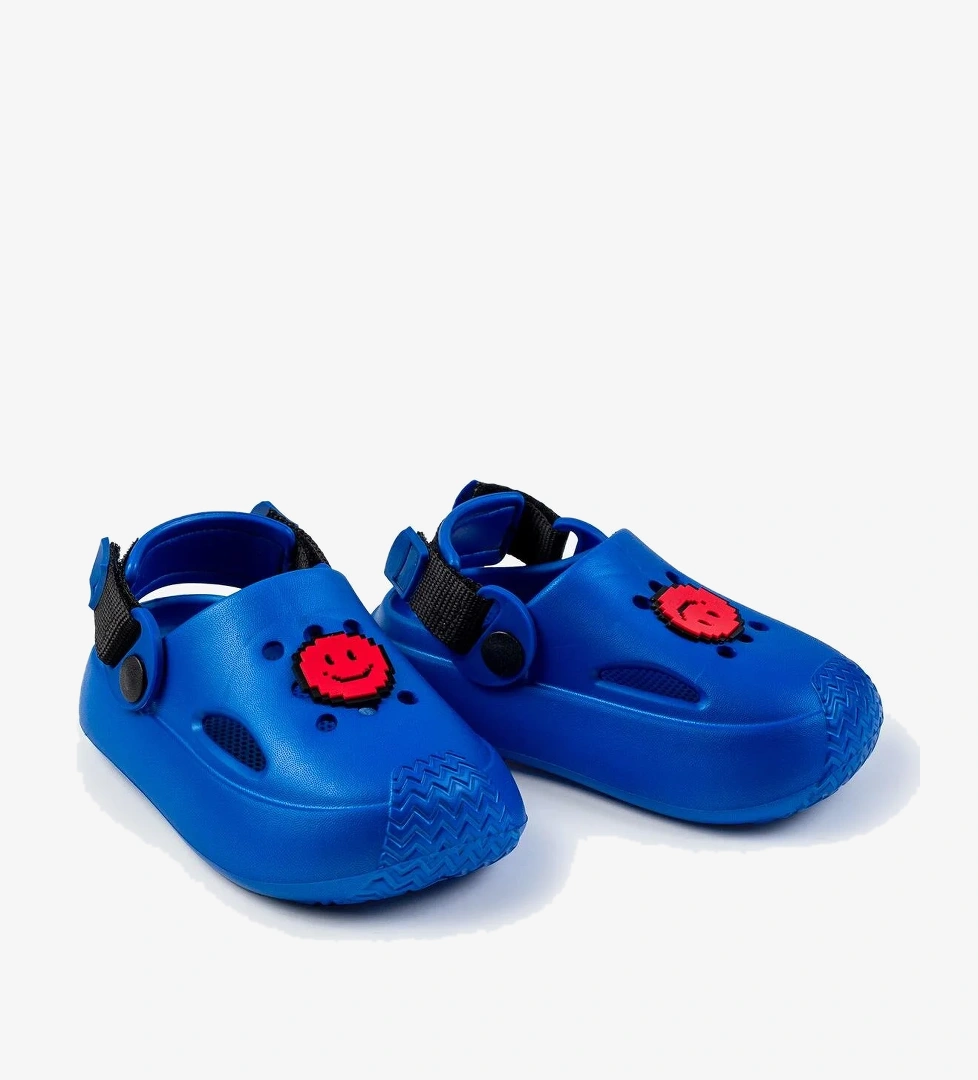 TXP01 Çocuk EVA Terlik - Gülen Yüz Detaylı