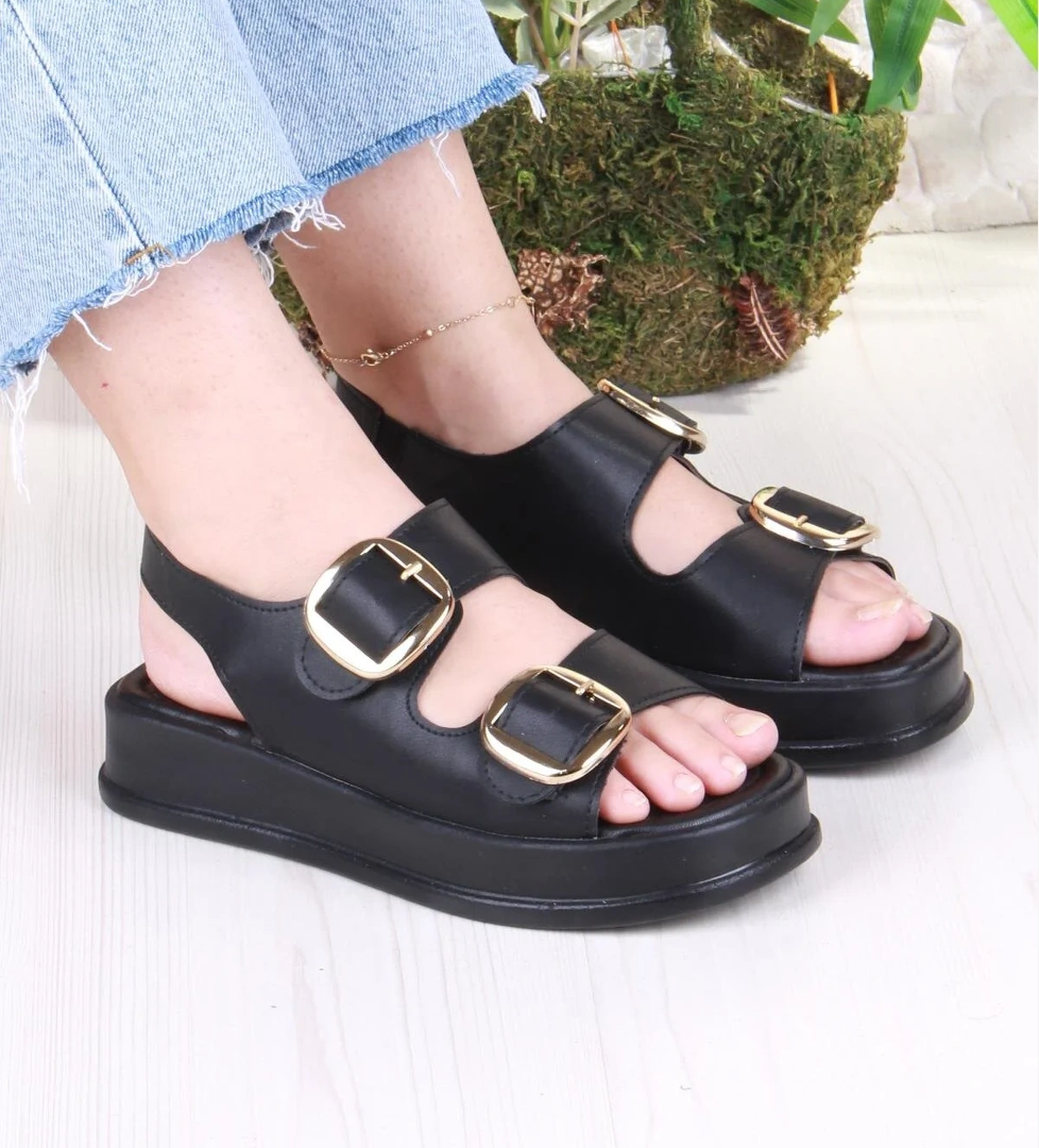 Fort 3509 Ceyn Anatomik Rahat İki Tokalı Kadın Sandalet model görseli