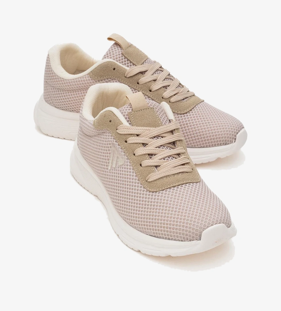 Ccway Kadın Triko Spor Ayakkabı Beyaz model görseli