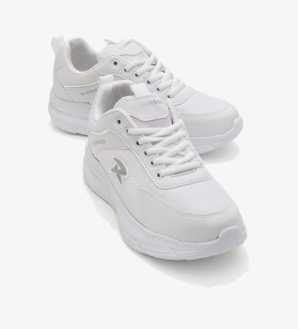 Cırtlı Anorak Kadın Spor Ayakkabı BEYAZ BEYAZ