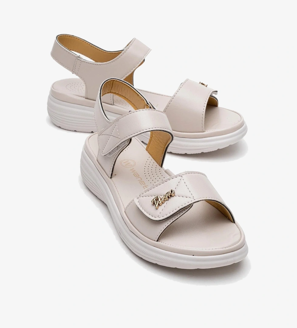 Ccway Kadın Çift Cırtlı Sandalet model görseli